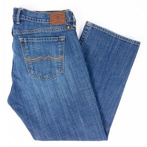 Lucky Brand Sweet'N Crop Womens Jeans Dark Wash Size 10 30/25